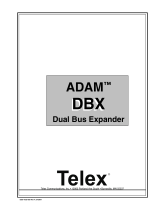 RTS Adam dbx User manual