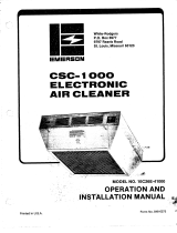 White Rodgers CSC1000 Owner's manual