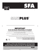 SFA Saniflo USA 002 Installation guide