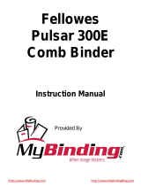 MyBinding Fellowes Pulsar+ 300 User manual