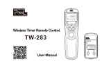 PIXEL TW-283 User manual