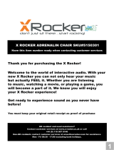 X RockerX-Rocker Adrenaline Gaming Chair