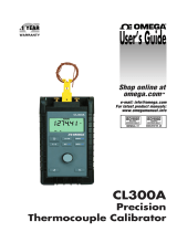 Omega CL300A Owner's manual