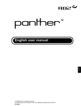 R82 Panther User manual