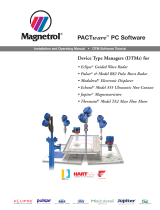 Magnetrol PACTware PC Software Operating instructions