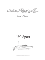 Sea Ray 2012 SEA RAY 190 SPORT Owner's manual