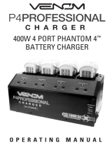 VENOM  Pro DJI Phantom 4 Quad Battery Charger Owner's manual