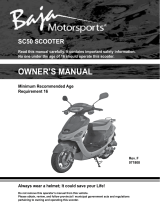 Baja motorsports SC50-2 Owner's manual