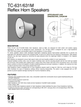 Optimus TC-631M User manual
