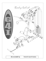 Body-Solid G4I Owner's manual