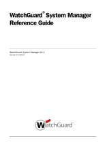 Watchguard WSM Reference guide