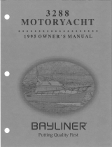 Bayliner 1995 3288 Motoryacht Owner's manual