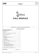 urmet domus MT124-013 Technical Manual