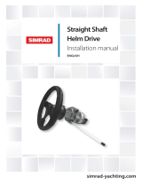 Simrad Straight Shaft Helm Drive Installation guide