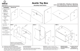 KidKraft Austin Toy Box - Honey Assembly Instruction