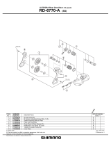 Shimano RD-6770-A Exploded View