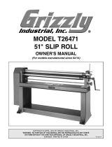 Grizzly T26471 Owner's manual