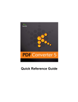 Nuance PDF Converter 5.0 Reference guide
