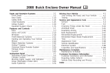 Buick Enclave 2008 Owner's manual