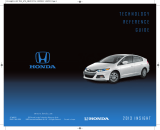 Honda Insight Quick start guide