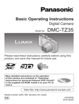 Panasonic DMC-TZ35 Operating instructions