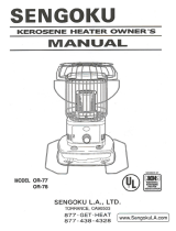 Sengoku OR-77 User manual