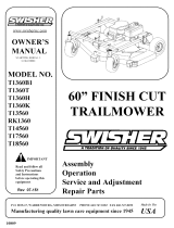 Swisher T17560 Owner's manual