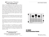 Channel Vision C-0432 User manual