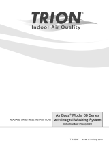 Trion Air Boss® Model 60 Electronic Air Cleaner User manual