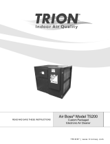 Trion T5200 Air Boss Owner's manual