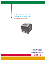 Xerox Phaser  8200 User manual