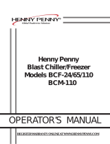 Henny Penny BCF-65 Operating instructions
