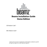 Beamz BZ-FAMILY Quick setup guide