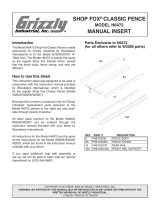Grizzly H6472 User manual