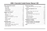 Chevrolet 2006 Owner's manual