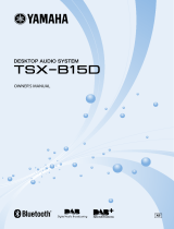 Yamaha TSX-B15D Owner's manual