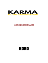 Korg Karma Quick start guide