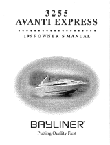 Bayliner 1995 3255 Avanti Owner's manual