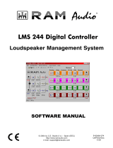 RAM LMS244 DSP Operating instructions