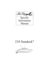Sea Ray 2008 210 SUNDECK Owner's manual