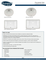 Superior Sinks SP1811W Installation guide