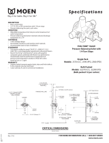 Moen T4520BN Specification