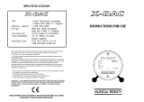 Musical Fidelity X-DAC User manual