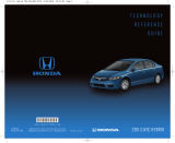 Honda Civic Hybrid Quick start guide