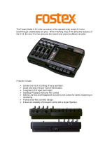 Fostex X12 Training Guide