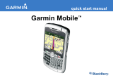 Garmin Garmin Mobile for BlackBerry Quick start guide