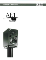 Acoustic Energy AE1 Classic User manual
