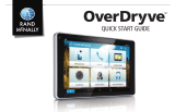 Rand McNally OverDryve 8 Pro Quick start guide