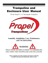 Propel 12×8 Trampoline User manual