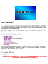 Electro-Voice IRIS-Net Quick start guide